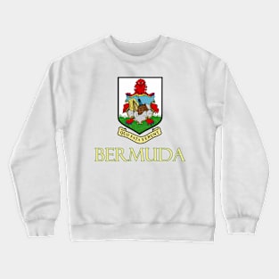 Bermuda  - Coat of Arms Design Crewneck Sweatshirt